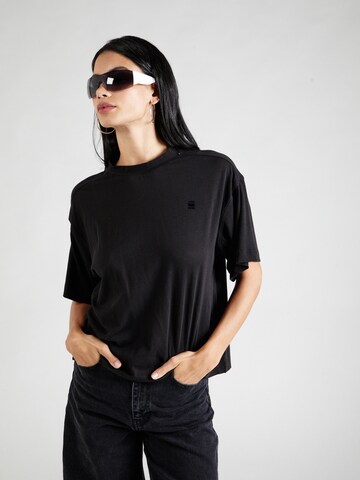 G-STAR Shirt in Zwart: voorkant
