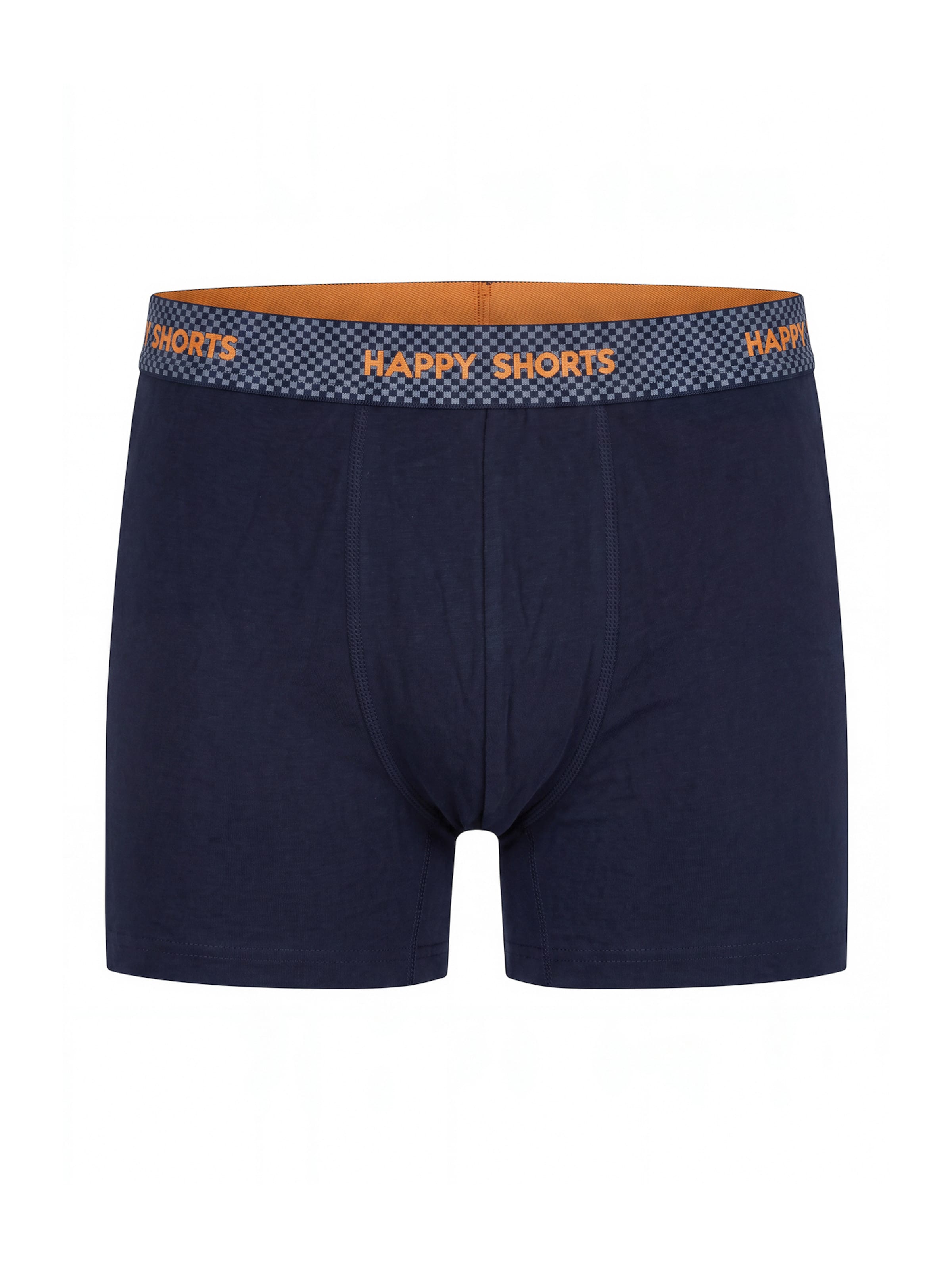 Boxers ' Jersey ' Happy Shorts en bleu