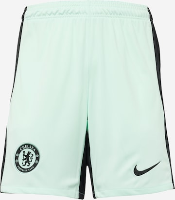 NIKE - Regular Calças de desporto 'FC Chelsea London' em verde: frente