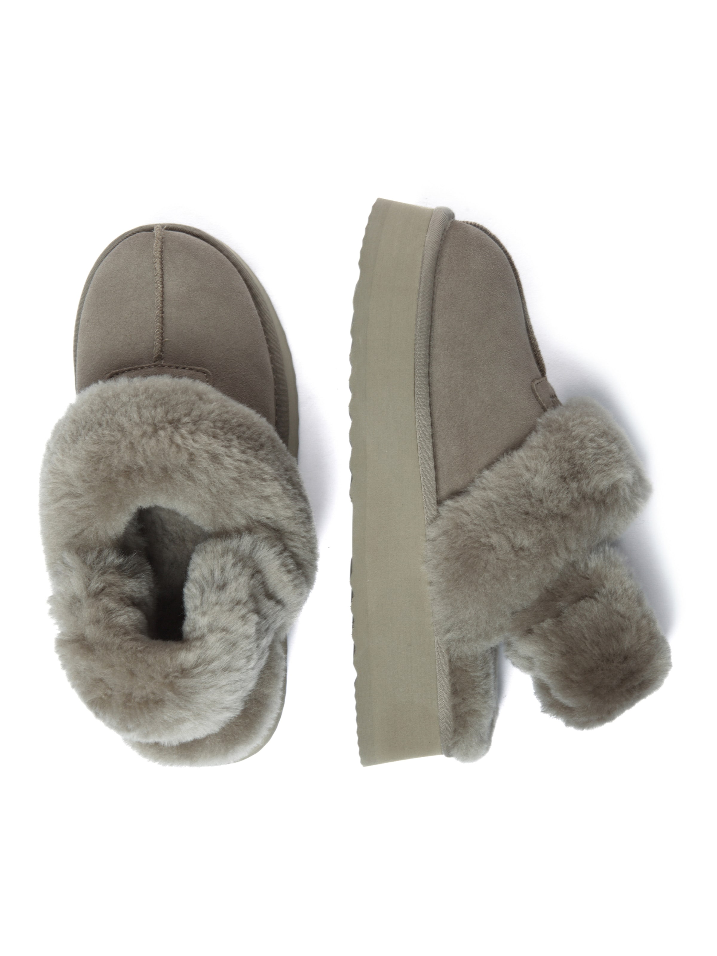 Everau - Pantufa 'Fantail' em castanho