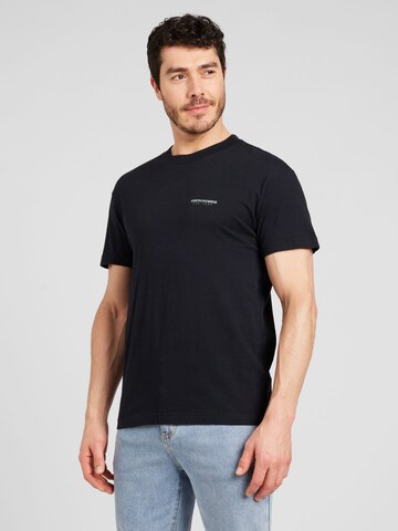 T-Shirt Abercrombie & Fitch en bleu : devant