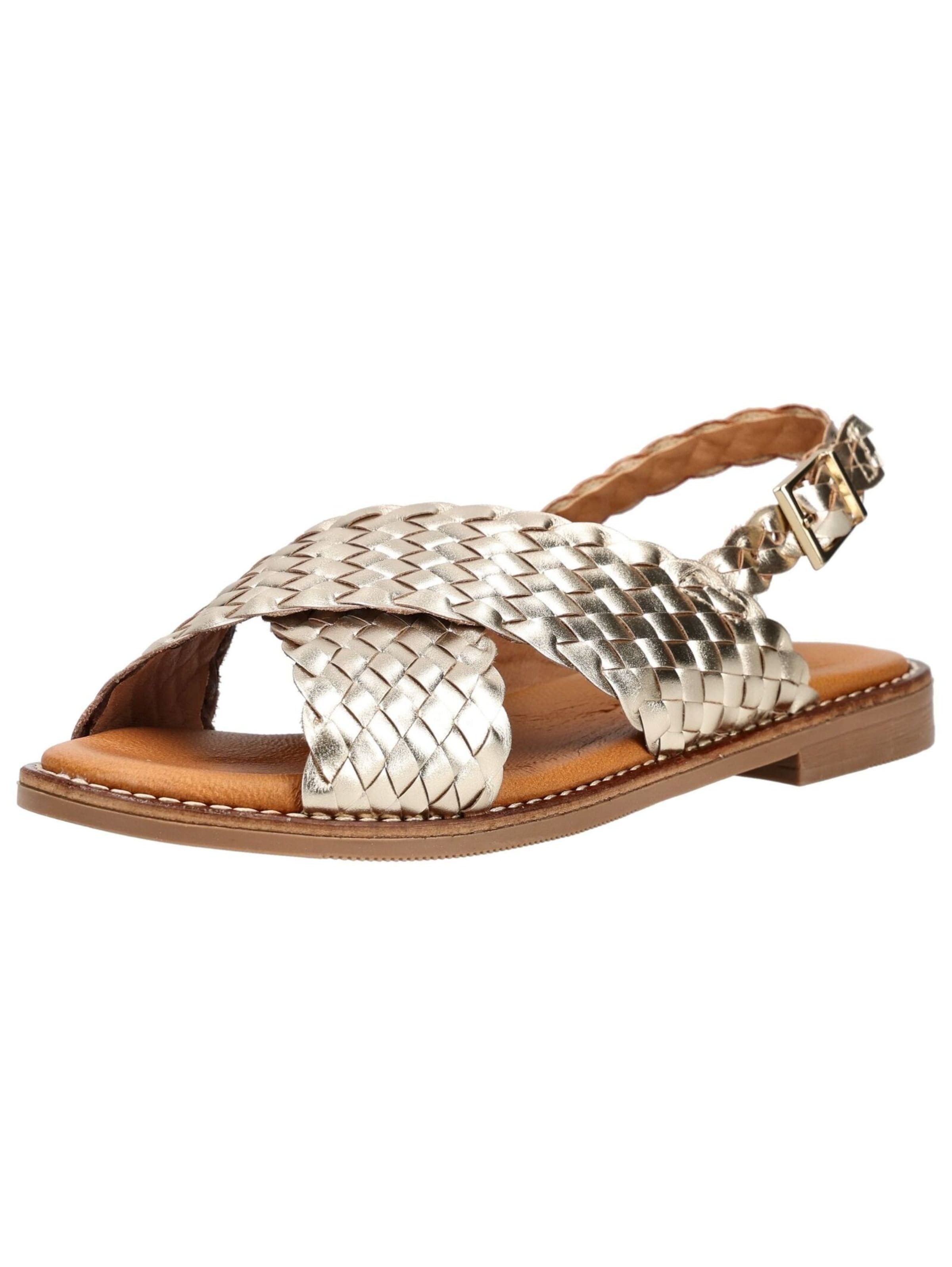 Oh! My Sandals Sandale in Beige: Vorderseite