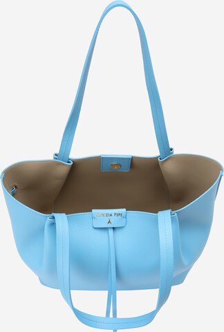 PATRIZIA PEPE Nakupovalna torba | modra barva