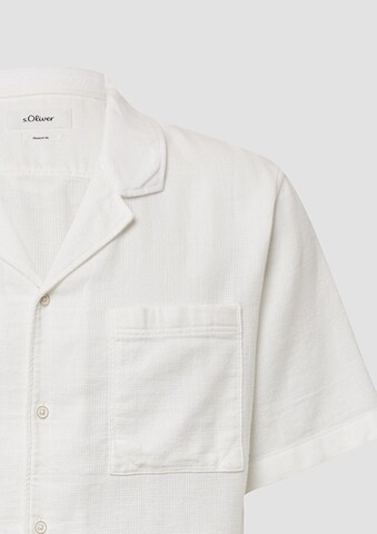 s.Oliver Comfort fit Overhemd in Wit