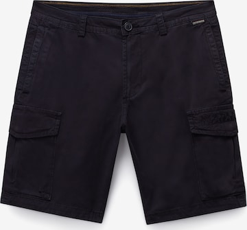 juoda NAPAPIJRI Standartinis Laisvo stiliaus kelnės 'N-Deline': priekis