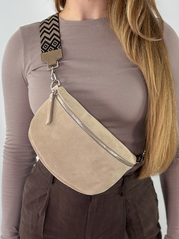 lePelou Gürteltasche 'NOA medium' in Beige
