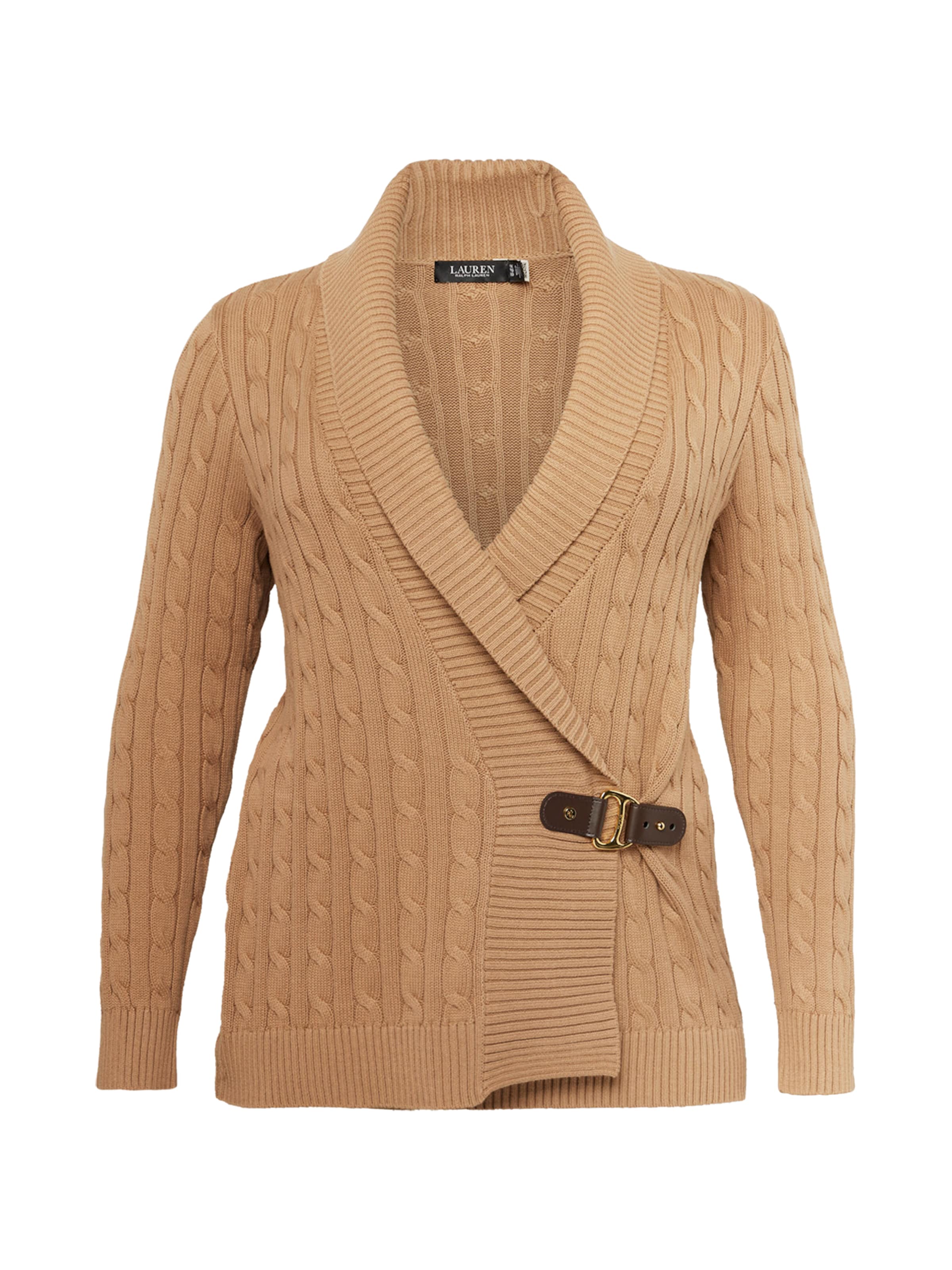 Lauren Ralph Lauren Plus Sweater 'DONATO' in Beige: front