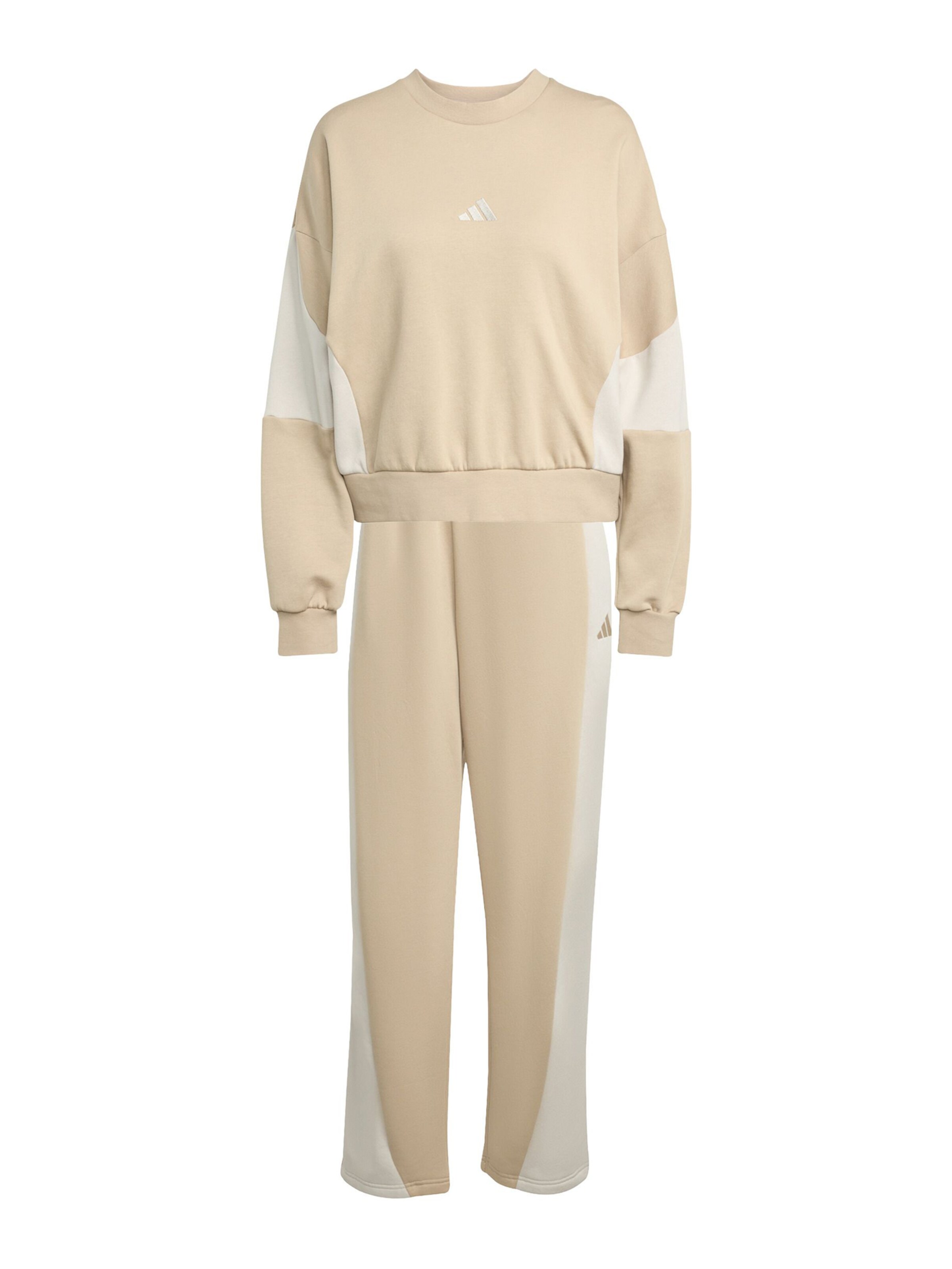 ADIDAS SPORTSWEAR Tracksuit 'LAZIDAY' in Beige: front