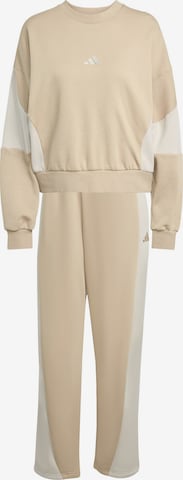 ADIDAS SPORTSWEAR - Chándal 'LAZIDAY' en beige: frente