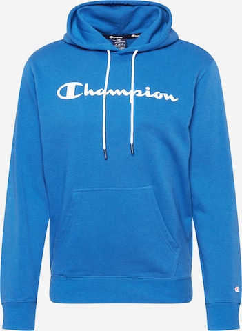 Champion Authentic Athletic Apparel Mikina – modrá: přední strana