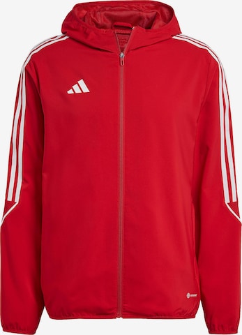 ADIDAS SPORTSWEAR Regular Workout Pants 'Tiro 23' in Red: front