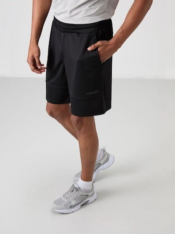 Regular Pantalon de sport Tommy Life en noir