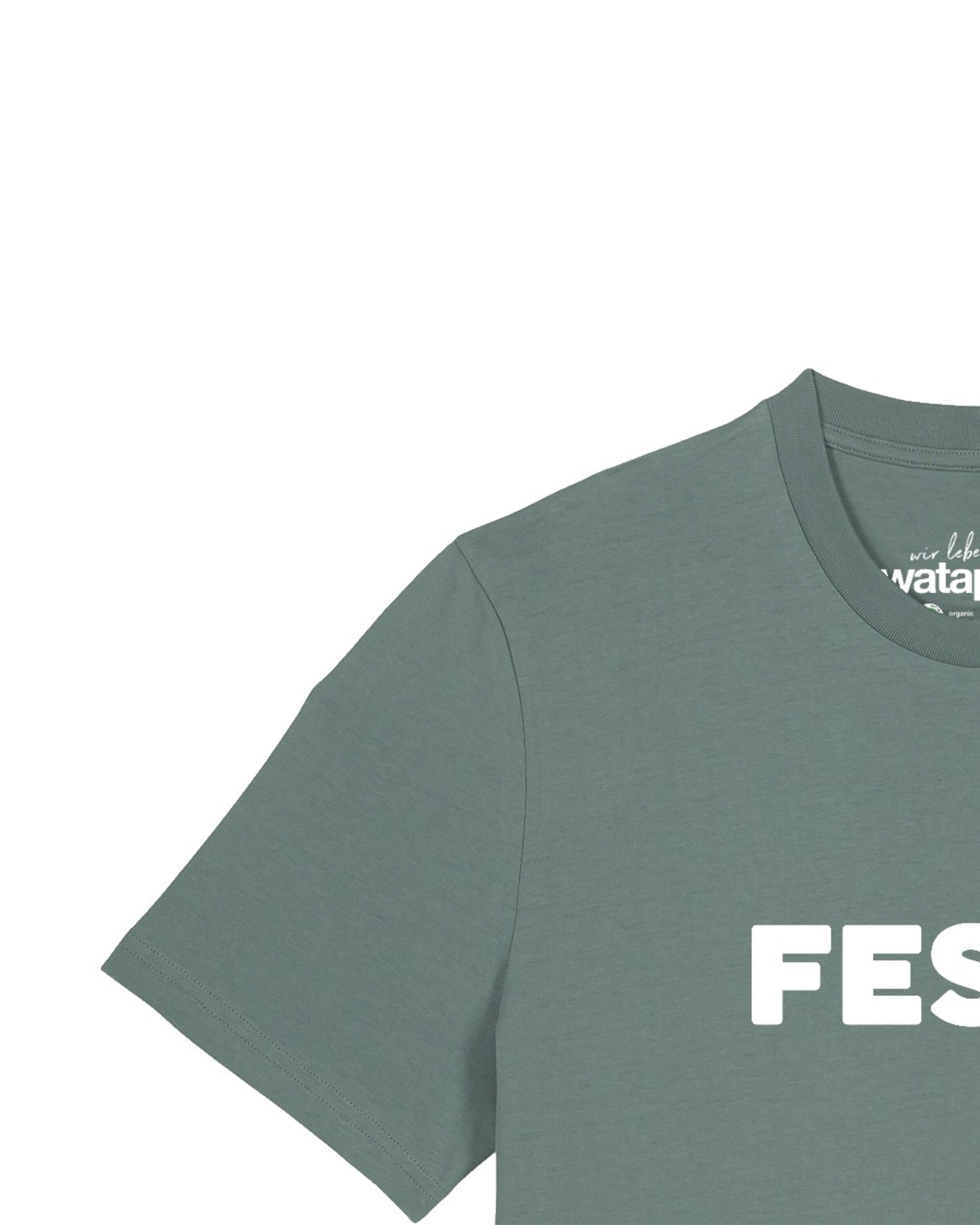 Maglietta 'Fesch' di Watapparel in verde