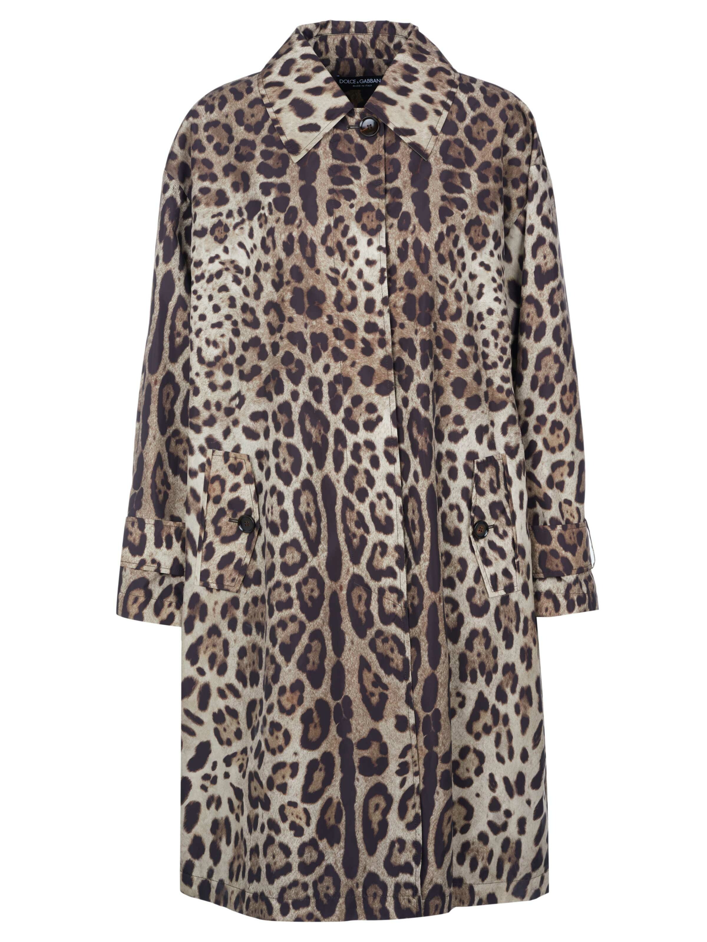DOLCE & GABBANA Between-seasons coat in S in Brown / Dark brown, Item view