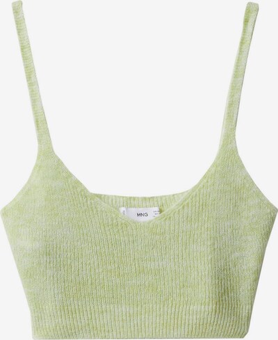 MANGO Tops en tricot 'COLBY' en vert clair, Vue avec produit
