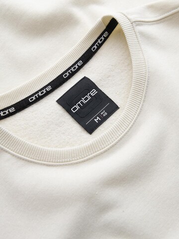 Ombre Sweatshirt 'OM-SSNZ-0136' in Beige