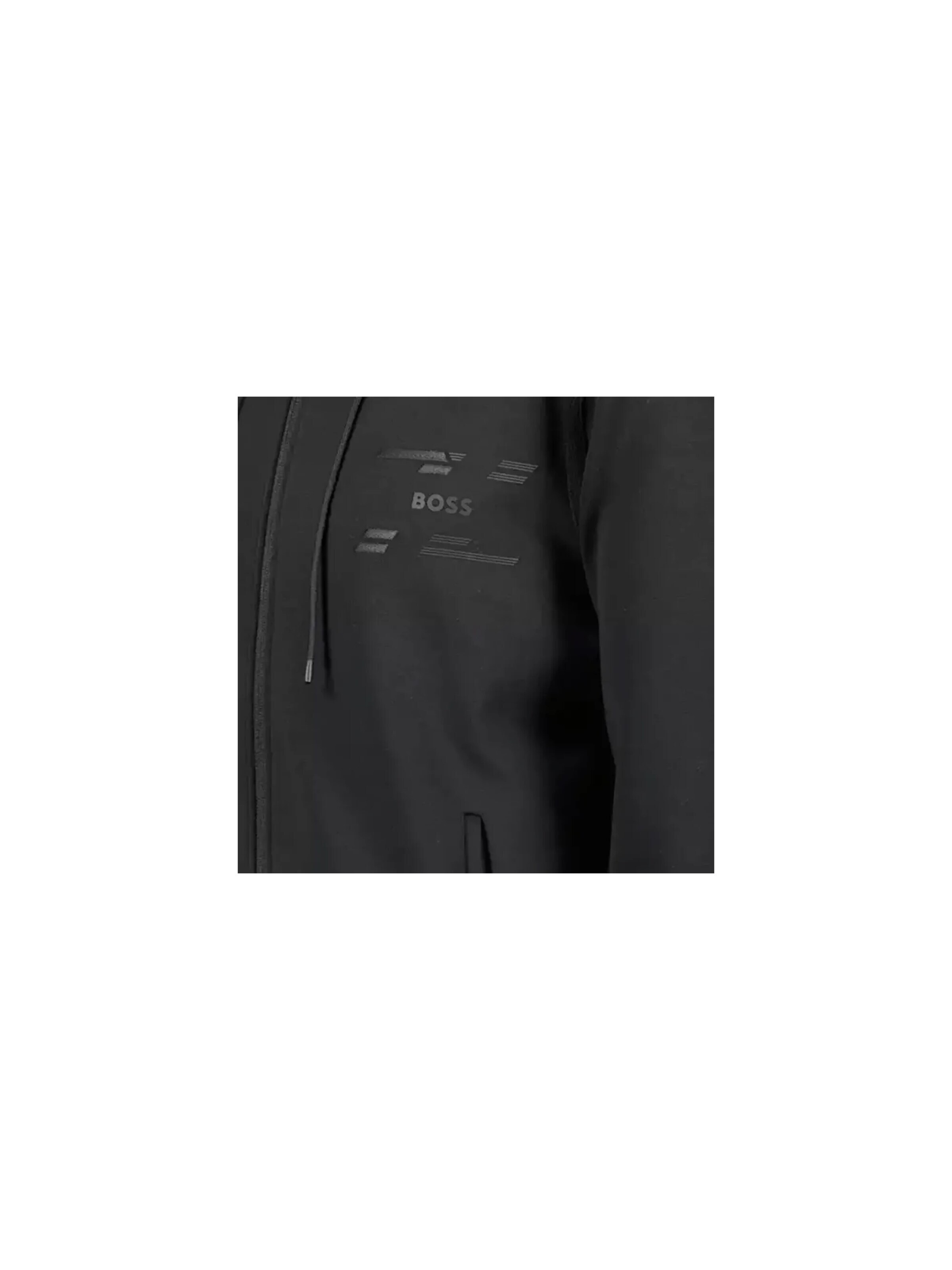 BOSS Sweatshirt 'Saggy' in Black
