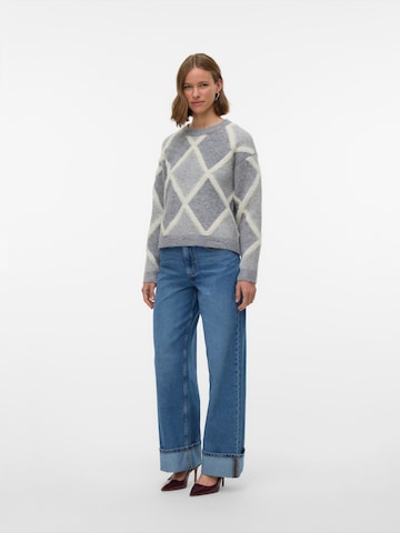 VERO MODA Pullover 'VMARGIE' in Grau