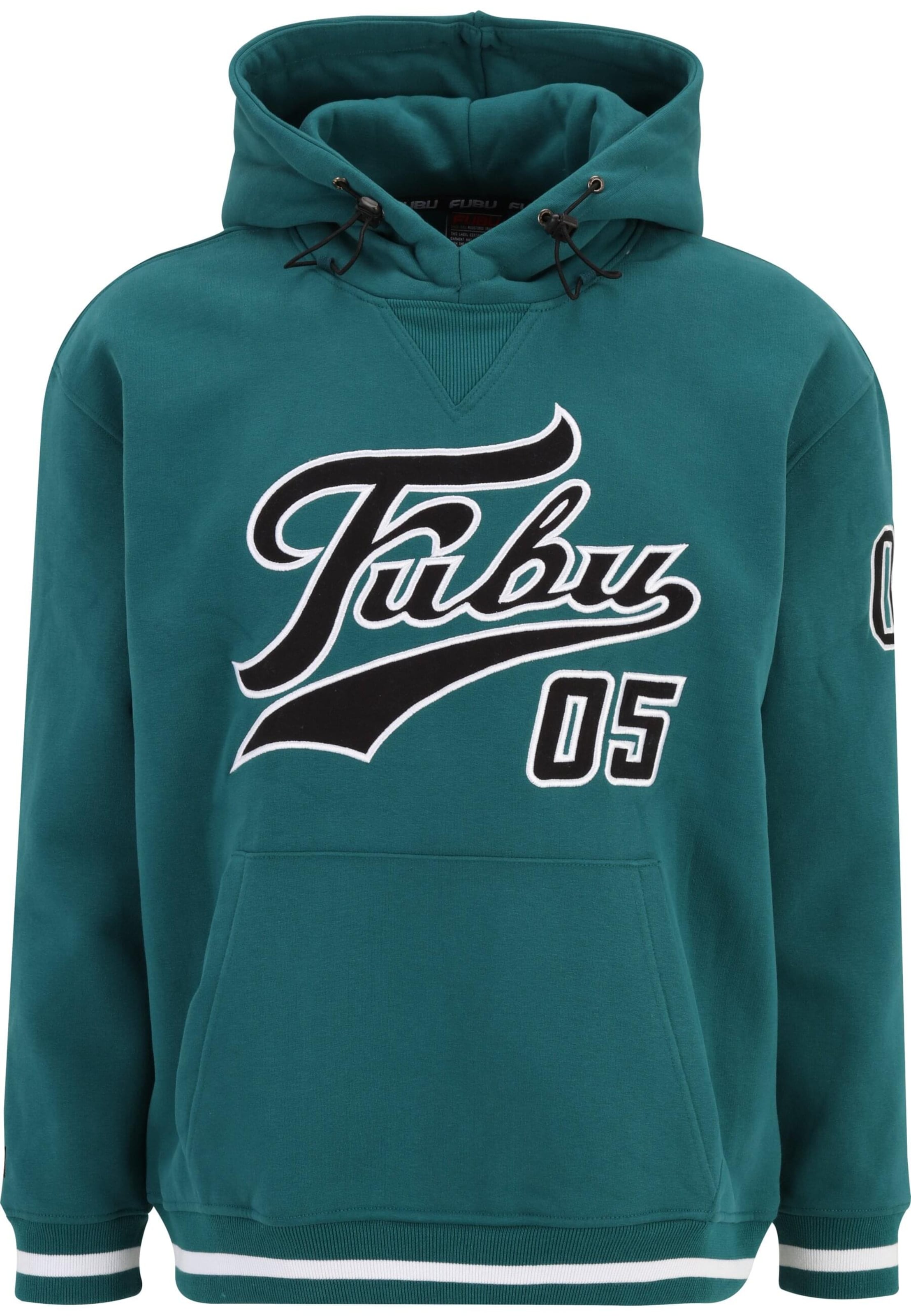 FUBU Sweatshirt in Grün: Vorderseite