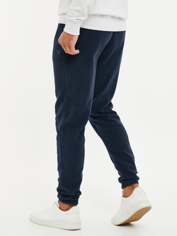 Tapered Pantaloni di Threadbare in blu