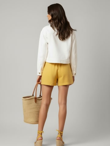 WEARABLE STORIES Between-season jacket 'Amber' in Beige