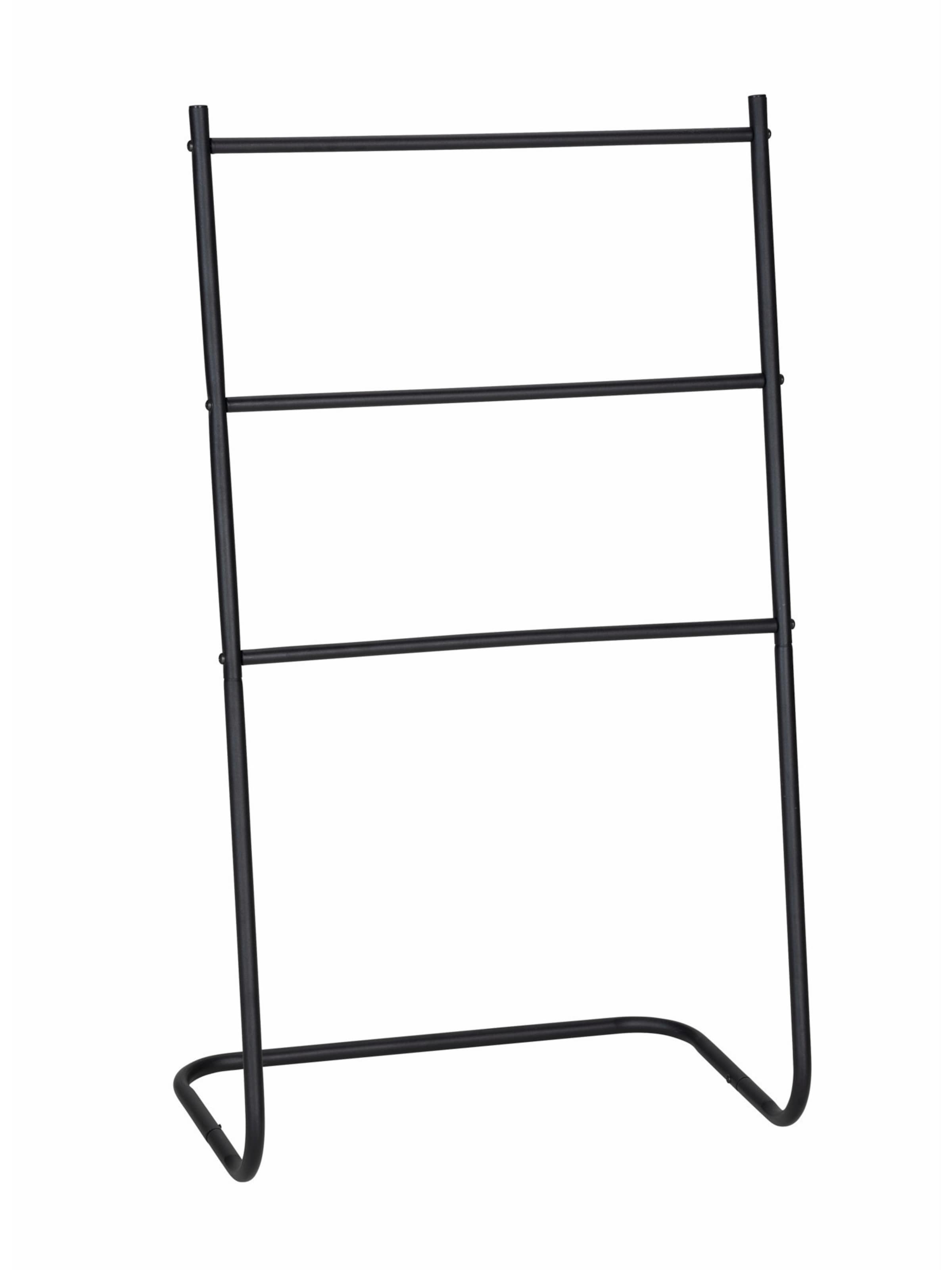 Wenko Bathroom Set 'Aracena' in Black: front