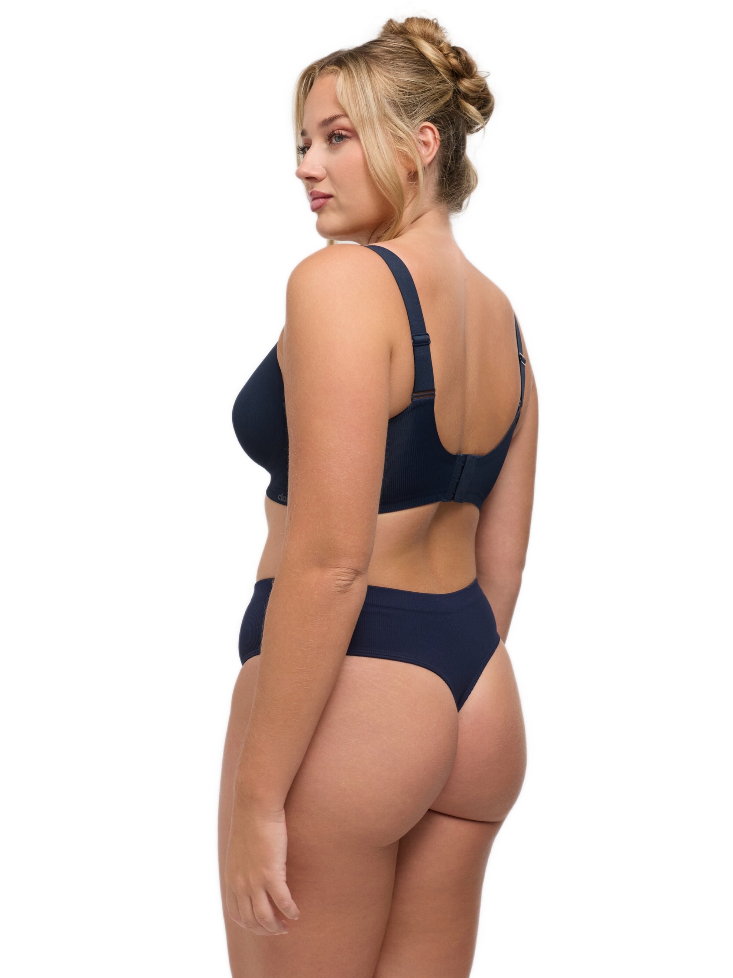 cfab Pienentävät Pienentävät rintaliivit 'Rib Comfort Minimizer BH' värissä sininen