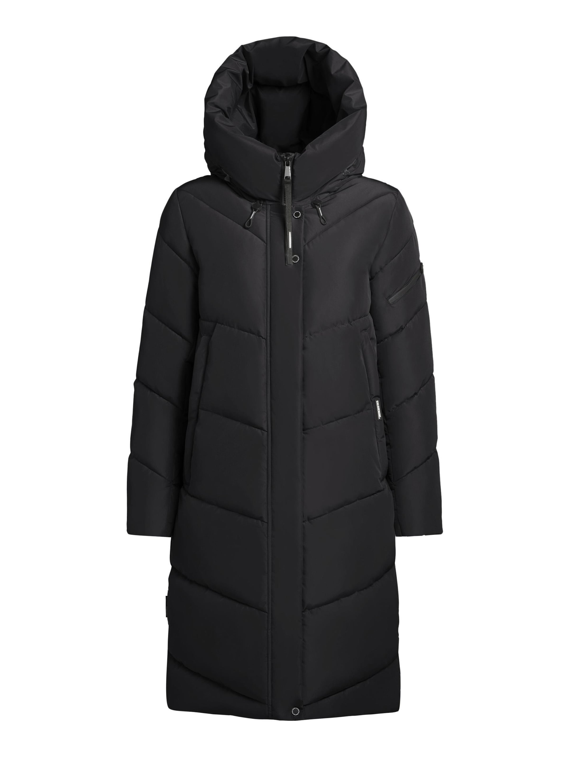 khujo Winter coat 'Jange-YM' in Black: front