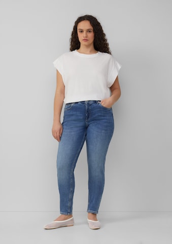 Coupe slim Jean QS en bleu