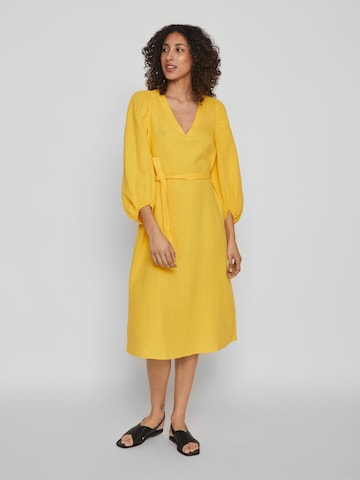 VILA Dress 'Lania' in Yellow