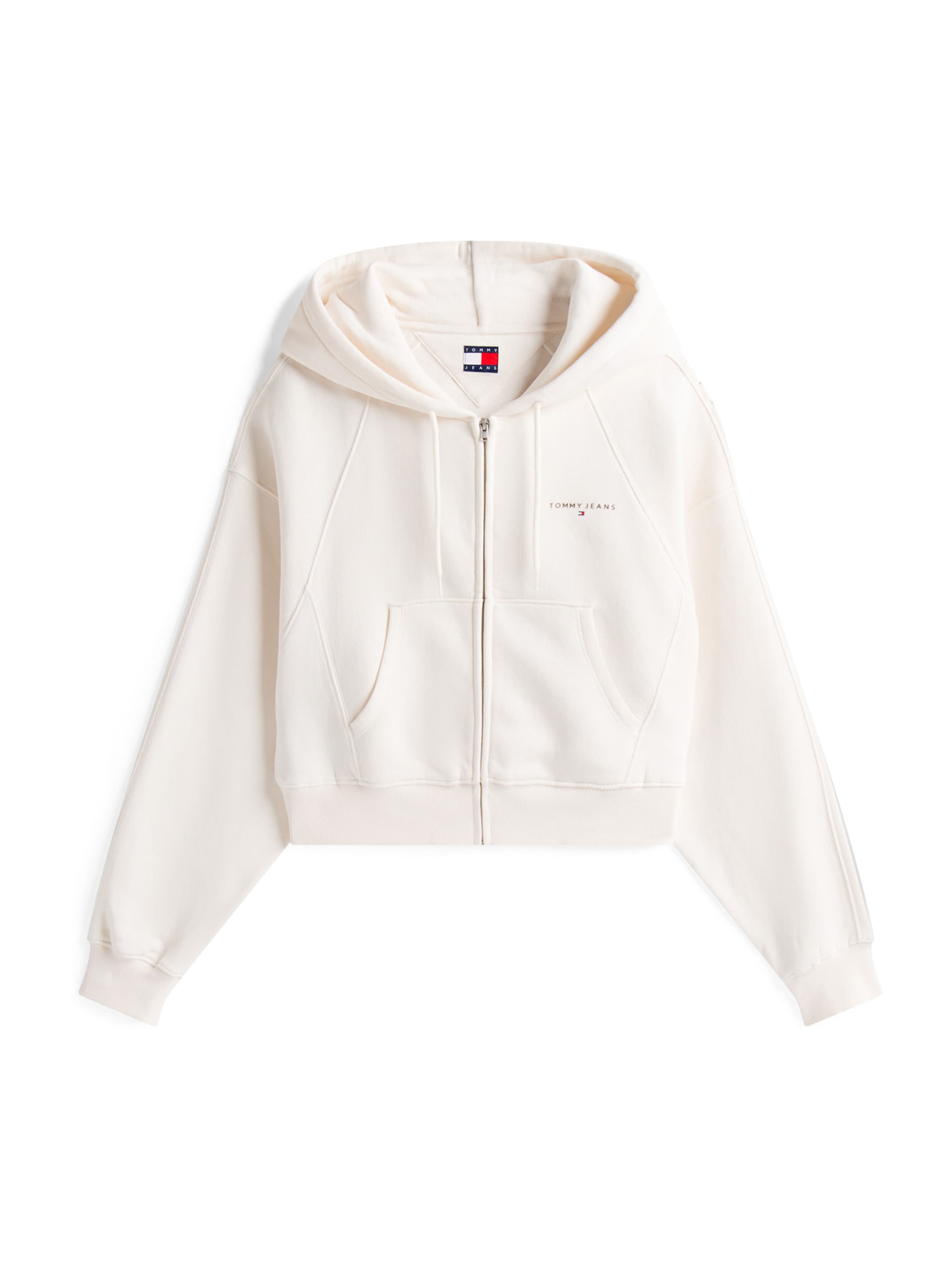 Tommy Jeans Tréning dzseki - fehér: elől