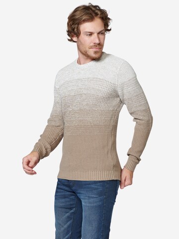 KOROSHI Pullover i beige: forside