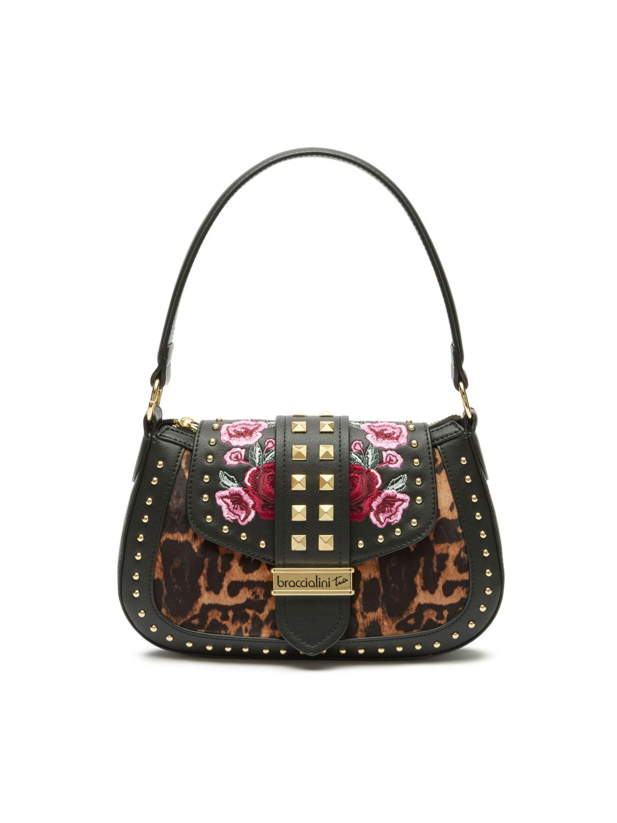 Braccialini - Bolso de hombro en negro: frente