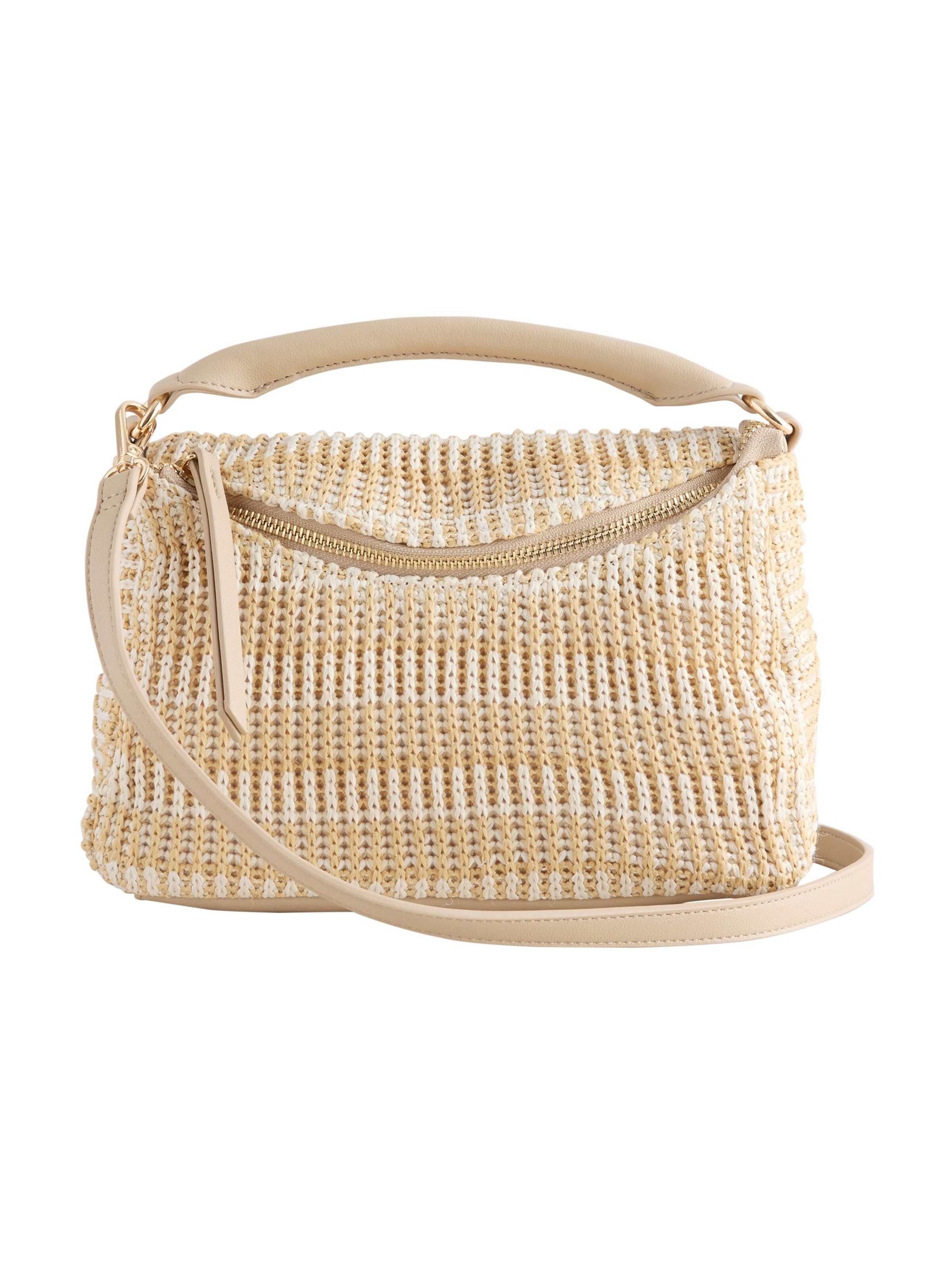 Next Handtasche in Beige: Vorderseite