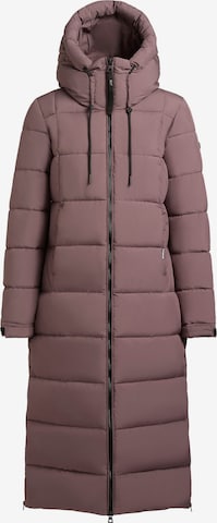 Manteau d’hiver 'Deria4' khujo en violet : devant