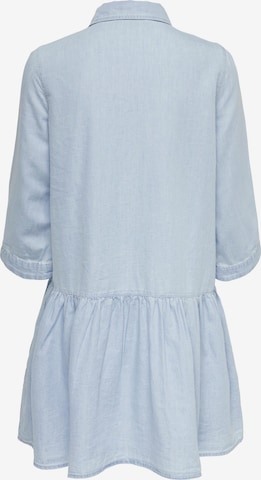 Robe-chemise 'Chicago' ONLY en bleu