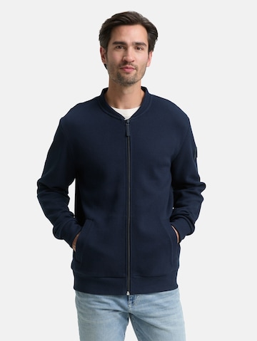 TOM TAILOR Between-season jacket in Blue: front