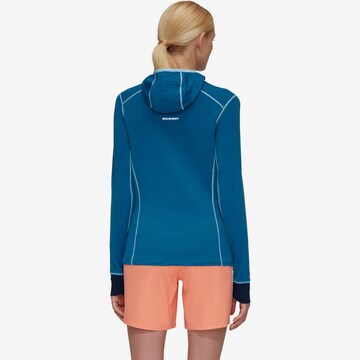 MAMMUT Athletic Fleece Jacket 'Taiss Light' in Blue