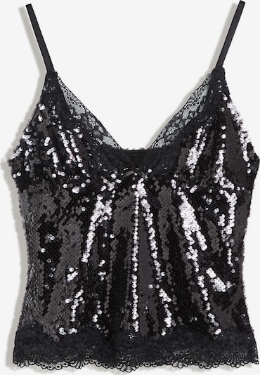 Bershka Top in XS in Black, Item view