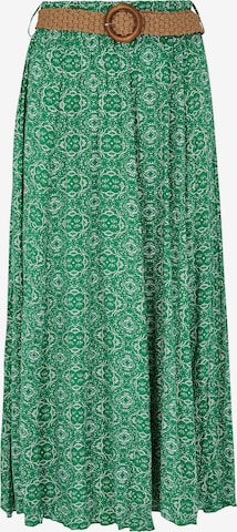 Apricot Rok in Groen: voorkant