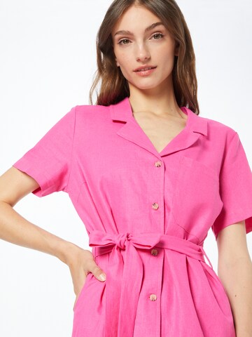 modström Shirt Dress 'Raya' in Pink