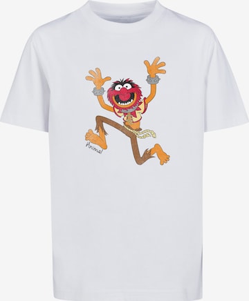 T-Shirt 'Disney Muppets' F4NT4STIC en blanc : devant