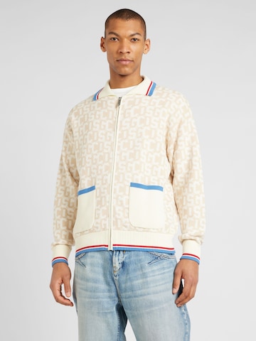 GCDS Cardigan i hvid: forside