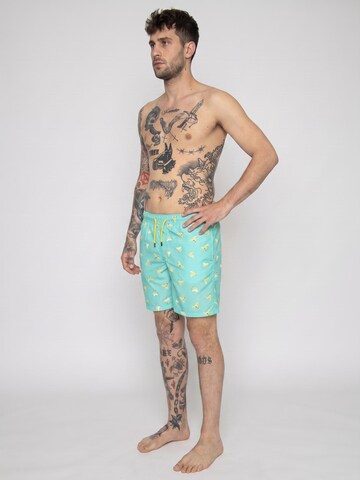 Happy Socks Boardshorts 'Banana Break Long Swimshorts 6700' in Gemengde kleuren: voorkant