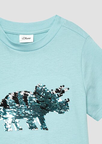 T-Shirt s.Oliver en bleu