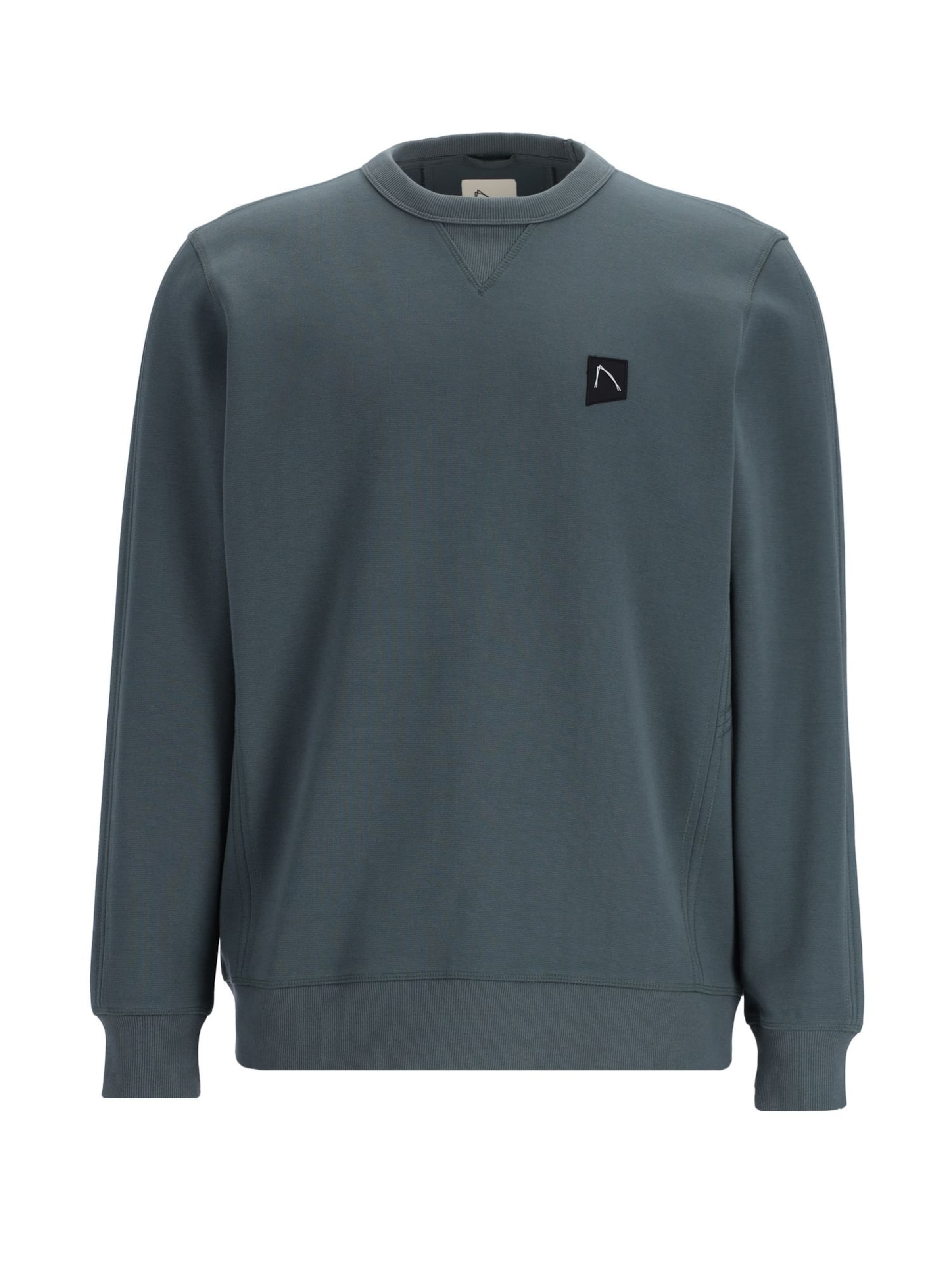 CHASIN' Sweatshirt 'Ryder' in Grün: Vorderseite