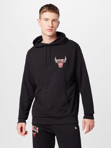 NEW ERA - Sudadera 'Chicago Bulls' en negro: frente