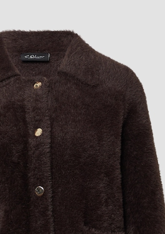 s.Oliver Knit Cardigan in Brown