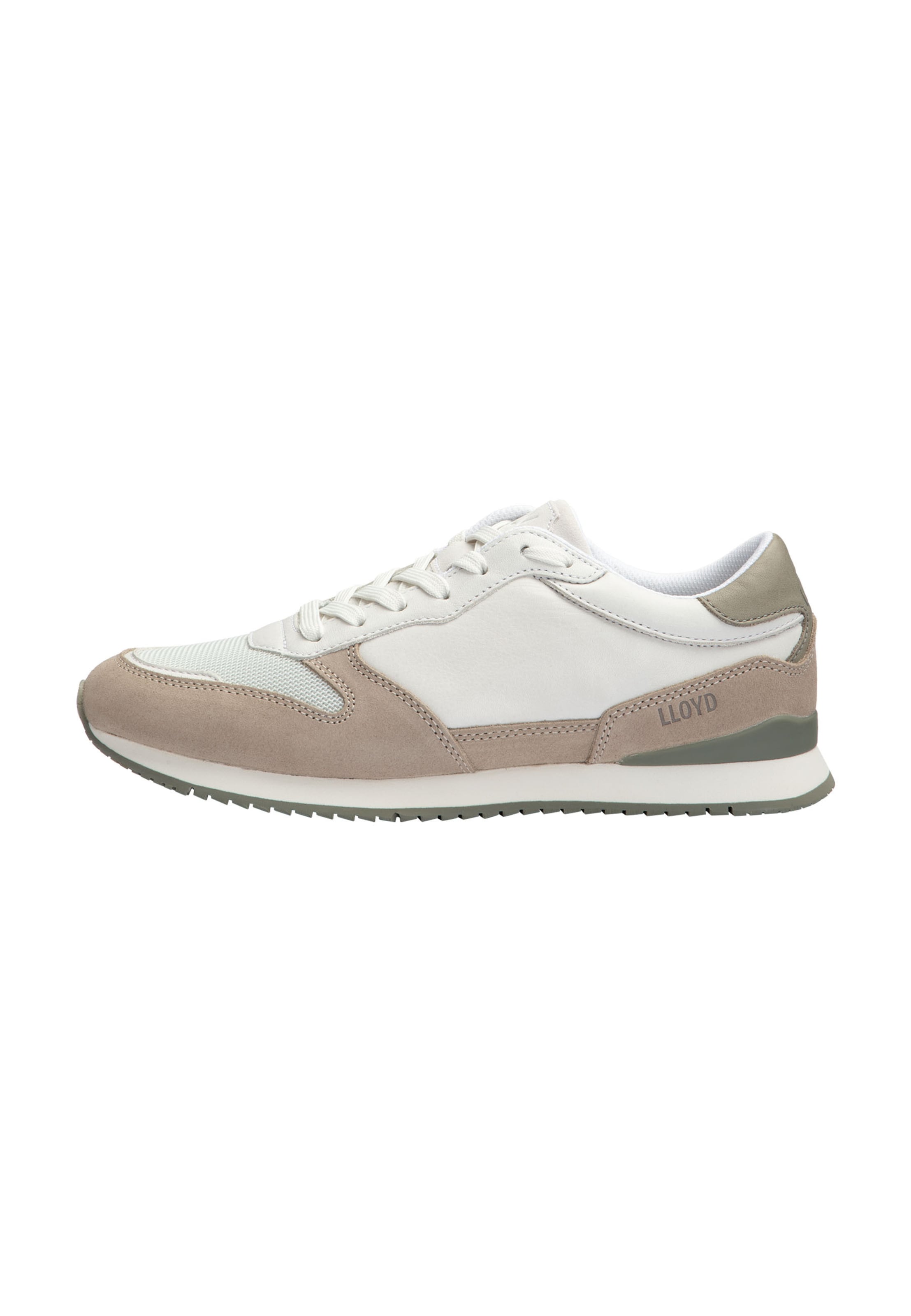 LLOYD Platform trainers in White: front