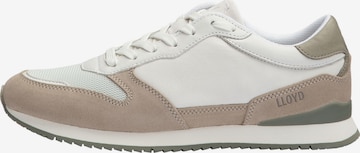 LLOYD Platform trainers in White: front